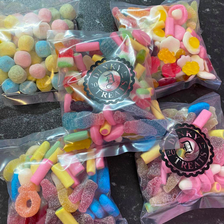 Pick-n-mix bag of sweets
